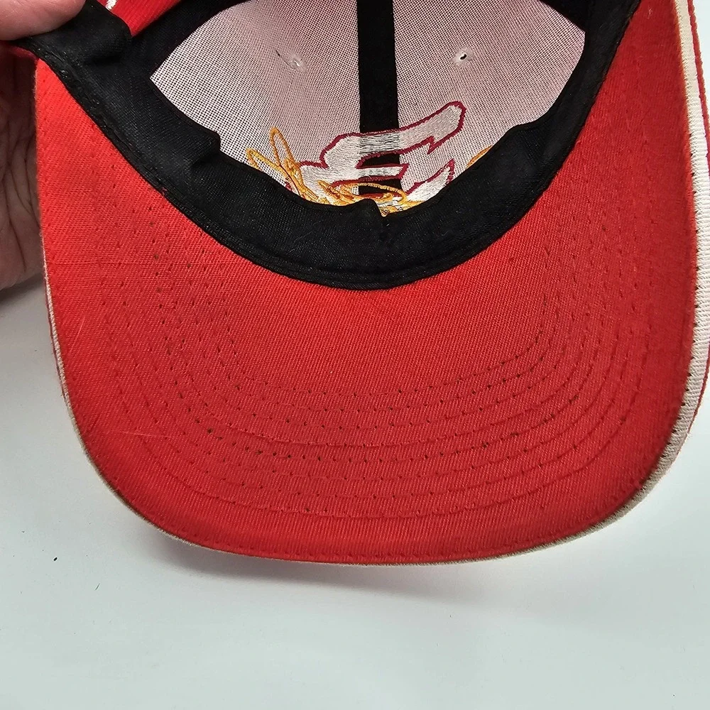 Dale Earnhardt Jr #8 NASCAR GM Adjustable Hat Cap Red Embroidered Sports & Caps